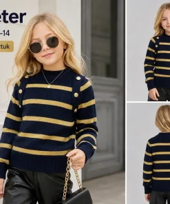 Swetry DZIECIĘCA,size 4-14lat,Paczka 6szt ,1kolor