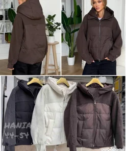 Kurtki damskie,size 44-54,Paczka 6szt,1kolor