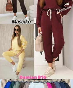 Komplety Damskie WŁOSKA,Size uni,paczka 6szt, mix kolor