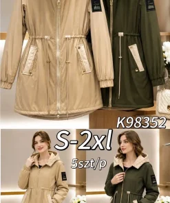 Kurtki damskie,Size s-2xl,paczka 5szt, 1 kolor