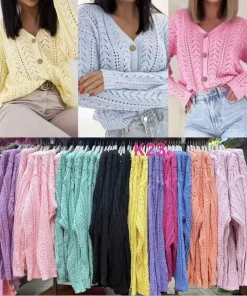 Swetry Damskie,size uni,Paczka 6szt ,mix kolor