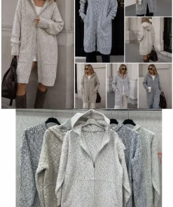 Swetry damskie,Size uni,paczka 6szt, mix kolor