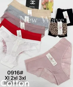 Majtki Damskie,Size xl-3xl,paczka 24szt, mix kolor