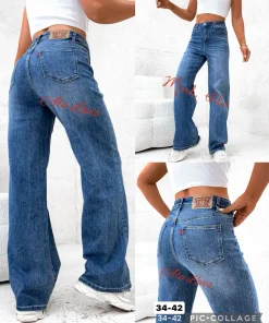 Jeansy Damskie,size 34-42,paczka 10szt, 1 kolor