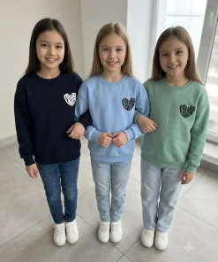 Bluzy DZIECIĘCA,size 8-12lat,Paczka 4szt,1kolor