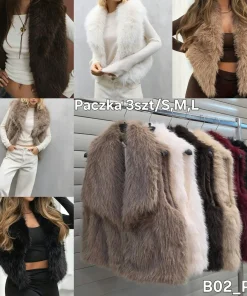 Kamizelki , size S-L, paczka 3szt, 1 kolor