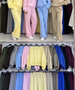 Komplety Damskie WŁOSKA,Size uni,paczka 6szt, mix kolor