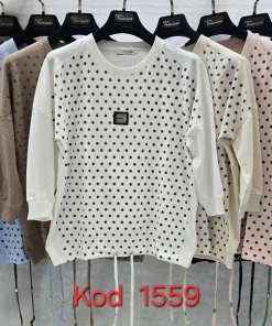 Bluzy Damskie,size uni,paczka 12szt,mix kolor