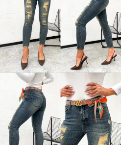 Jeansy Damskie,size xs-xl,paczka 10szt, 1 kolor