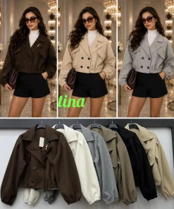 Kurtki Damskie, size uni ,Paczka 6szt ,mix kolor