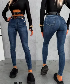 Jeansy Damske,Size 34-42,paczka 10szt, 1 kolor