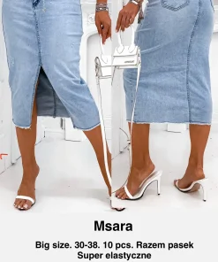 Spódnica długa Damskie,size 30-38,paczka 10szt, 1 kolor