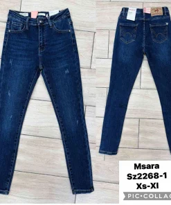 Jeansy Damskie,Size xs-xl,paczka 12szt, 1 kolor