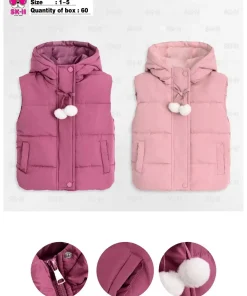Kamizelki DZIECIĘCA,size 1-5lat,Paczka 10szt ,mix kolor