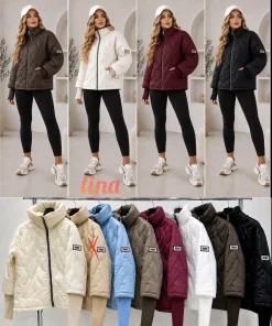 Kurtki damskie ,size uni, Paczka 6szt ,mix kolor
