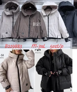 Kurtki damskie ,size m-3xl, Paczka 5szt ,1kolor