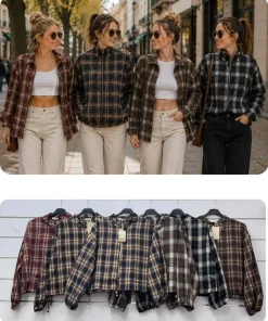 Kurtki Damskie WŁOSKA,Size uni,paczka 6szt, mix kolor