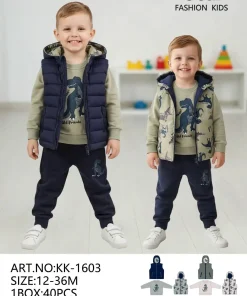 Komplety DZIECIĘCA, size 12-36m,Paczka 10szt, mix kolor