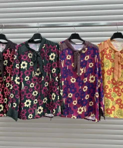 Bluzki Damskie WŁOSKA,Size uni,paczka 6szt, mix kolo