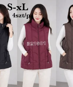 Kamizelki damskie,size s-xl,Paczka 4szt ,1kolor