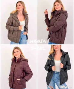Kurtki damskie,size s-2xl,Paczka 5szt,1kolor
