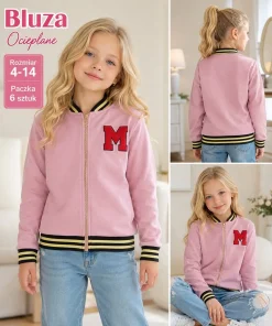 Bluzy DZIECIĘCA,size 4-14lat,Paczka 6szt ,1kolor