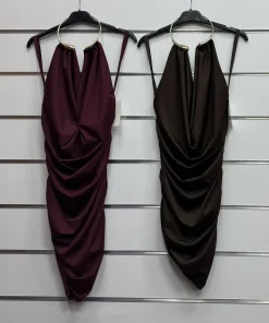 Sukienki Damskie WŁOSKA,Size uni,paczka 6szt, mix kolo