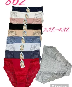 Majtki Damskie,Size 2xl-4xl,paczka 24szt, mix kolor