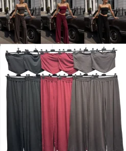 Komplety Damskie WŁOSKA,Size uni,paczka 6szt, mix kolor