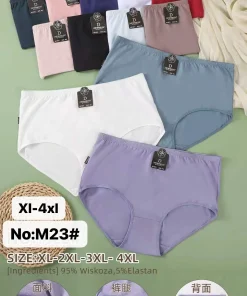 Majtki Damskie,size xl-4xl,paczka 24szt,mix kolor