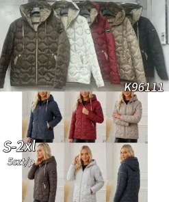 Kurtki damskie,Size s-2xl,paczka 5szt, 1 kolor