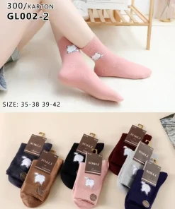 Skarpety Damskie,Size 35-42,paczka 40szt, mix kolor