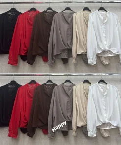 Bluzki WŁOSKA,Size uni ,paczka 6 szt mix kolor