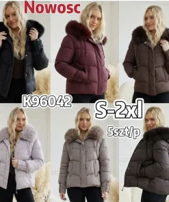 Kurtki damskie,size s-2xl,paczka 5szt,1kolor