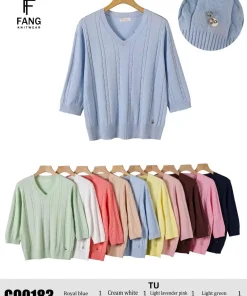 Swetry Damskie, size uni,Paczka 10szt ,mix kolor