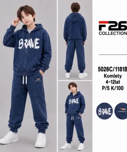 Komplety DZIECIĘCA, size 4-12lat,Paczka 5szt, 1kolor