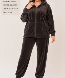 Komplety Damskie ,size 3-5xl,paczka 3szt ,1kolor