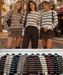 Swetry Damskie WŁOSKA,Size uni,paczka 6szt, mix kolor
