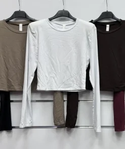 Bluzki damskie WŁOSKA,Size uni ,paczka 6 szt mix kolor