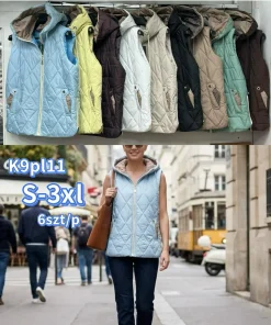 Kamizelki DAMSKI ,size m-3xl,Paczka 5szt ,1 kolor