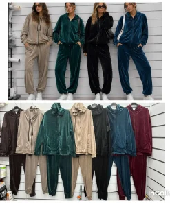 Komplety Damskie WŁOSKA,Size uni,paczka 6szt, mix kolor