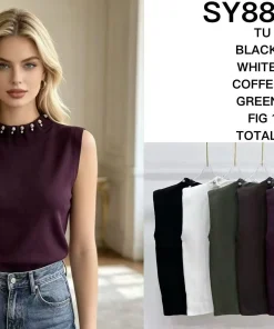 Bluzki Damskie,Size uni,paczka 8szt, mix kolor