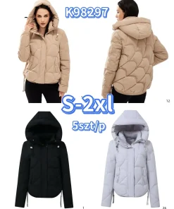 Kurtki Damskie,size s-2xl,Paczka 5szt ,1kolor