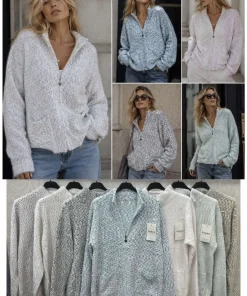 Swetry damskie,Size uni,paczka 12szt, mix kolor
