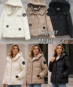 Kurtki Damskie ,size m-3xl,paczka 5szt ,1kolor