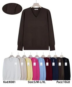 Swetry damskie,size s/m-l/xl,paczka 10szt,mix kolor