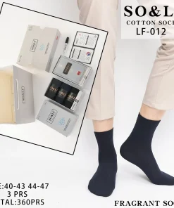 Skarpety MĘSKIE, size 40-47,Paczka 36szt ,mix kolor