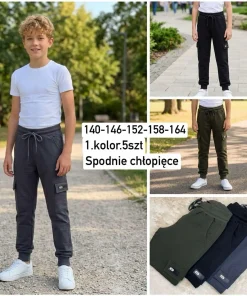 Spodnie DZIECIĘCA,size 140-164,Paczka 5szt ,1kolor