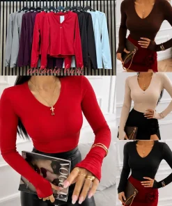 Bluzki damskie,size uni,Paczka 6szt ,mix kolor