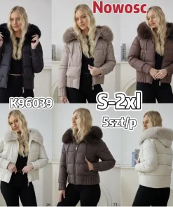 Kurtki damskie,size s-2xl,paczka 5szt,1kolor